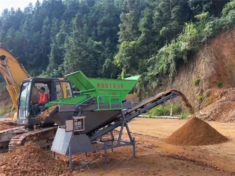 恒睿濕土篩分機：全工況適配，干土濕土凍土篩分無壓力
