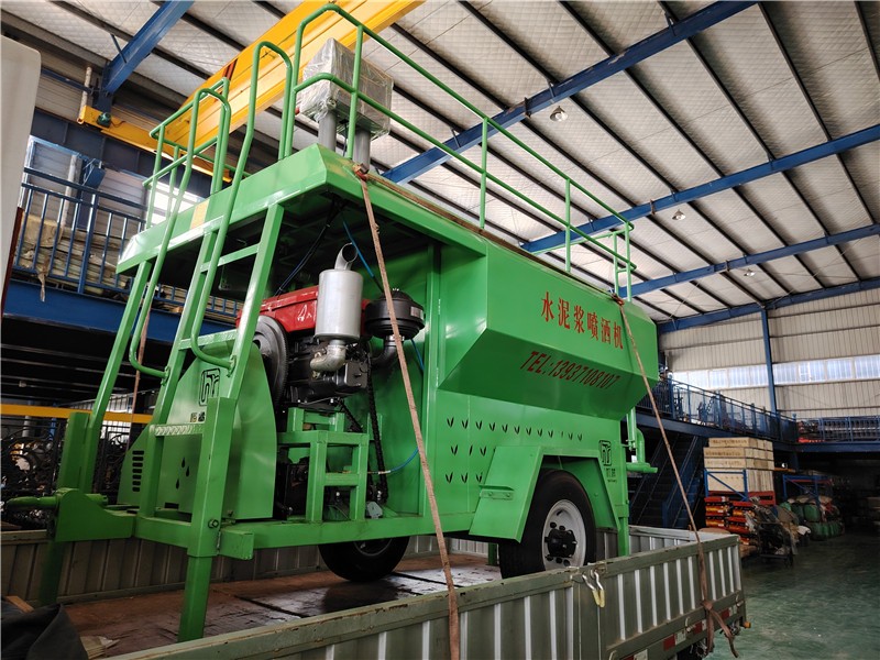 恒睿水泥漿噴灑機——牽引 / 車載兩種方式，讓道路施工更順利?