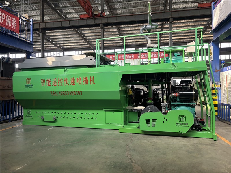 恒睿智能遙控快速噴播機：以全遙控智能化，破解邊坡綠化人工依賴難題?