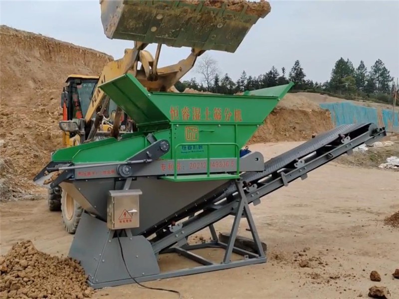 恒睿濕土篩分機：惡劣環境克星，梅雨雨季施工的可靠保障